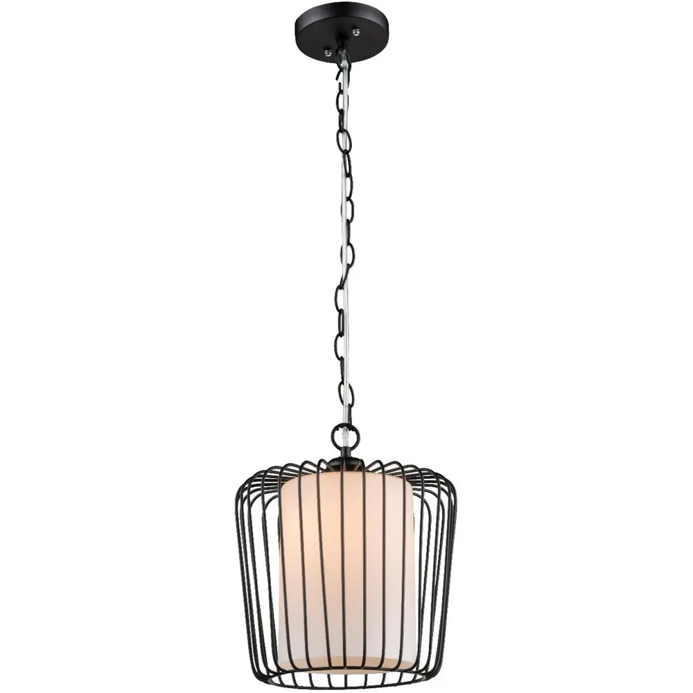 Светильник Globo 1xE27x60 Вт, 26 см, цвет чёрный 18737801 STLM-2115441  - Вид №1