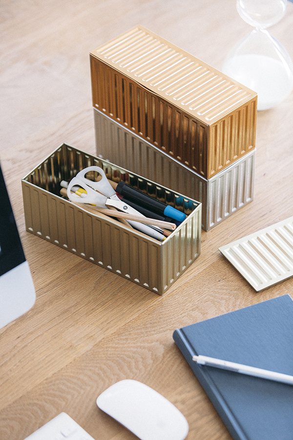 Набор из 3-х металлических контейнеров Container Boxes Doiy DYCONTAME - Вид №2