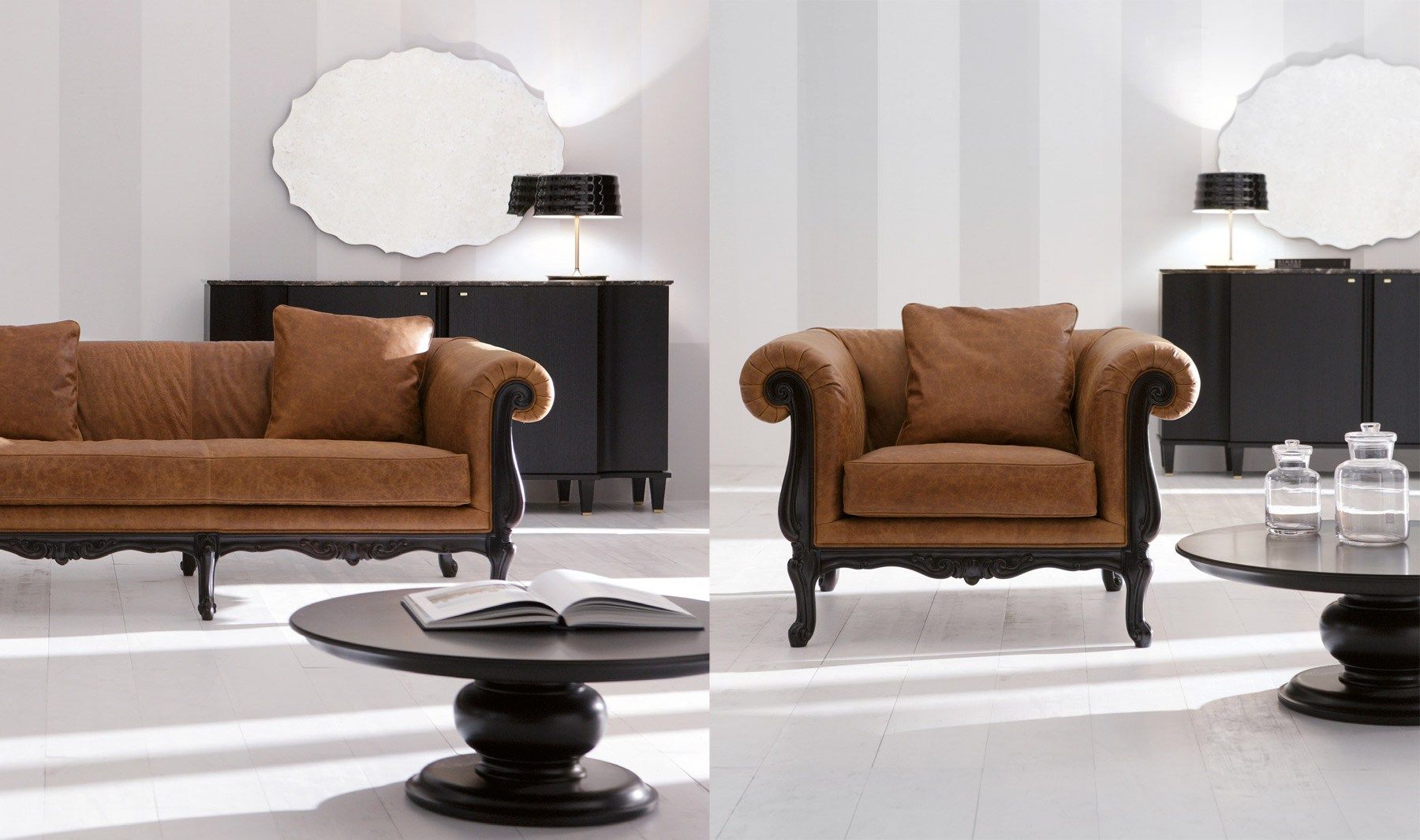 Настенное зеркало в классическом стиле OPERA CONTEMPORARY LULLABY ARCH-00133272 - Вид №3