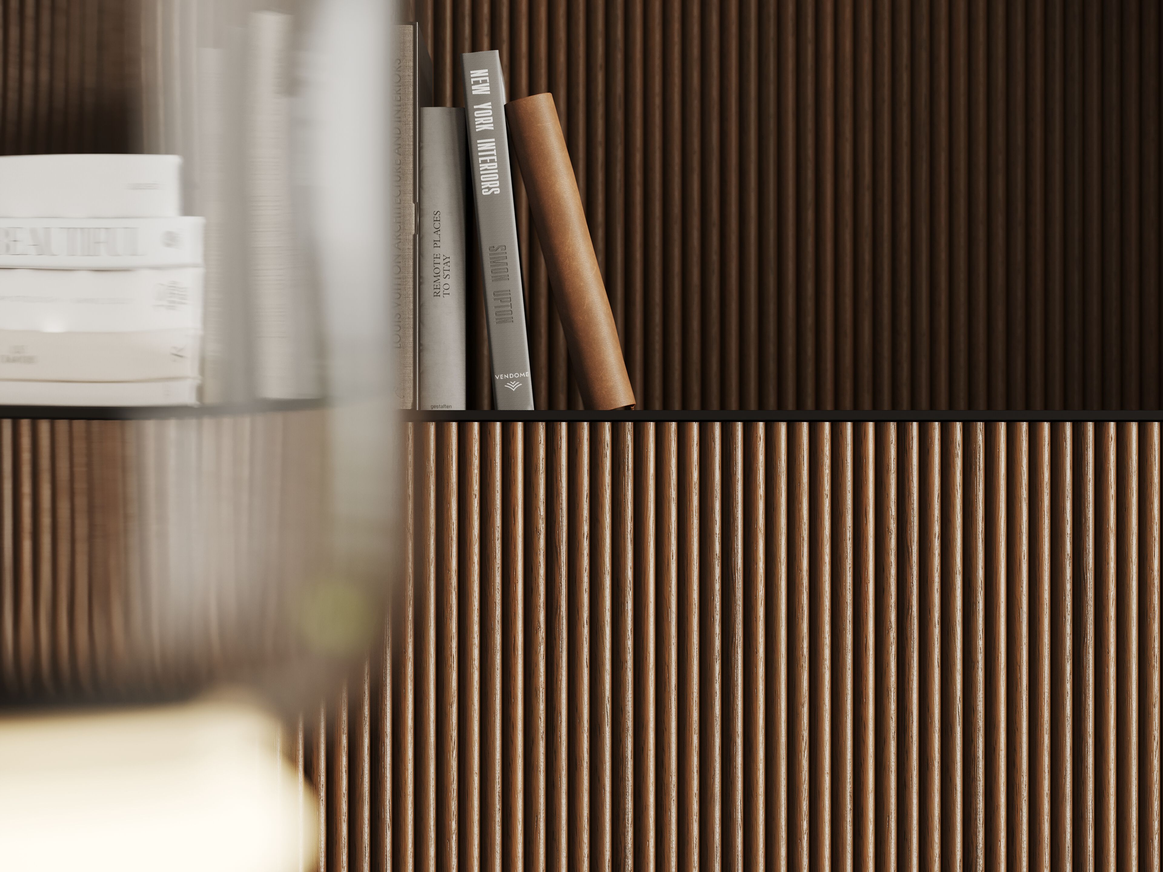 Обшивка из массива дерева Atelier Casabella CANNETÉ ARCH-00133912