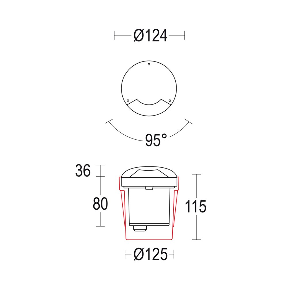 Geos 115 Ghidini Geos 1L .05 Темно-Cерый (Матовый)  - Вид №1