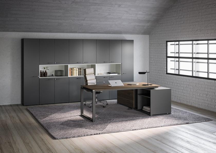 Archiutti Рабочий стол со встроенной полкой Float office sun-id-1403858 - Вид №1