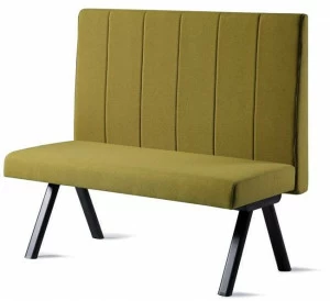 GABER Скамейка из ткани с высокой спинкой