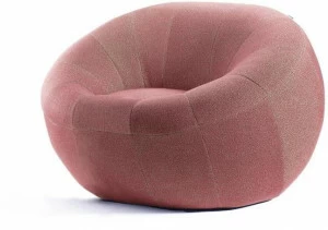 Deadgood Кресло с обивкой из ткани с подлокотниками Capsule C1