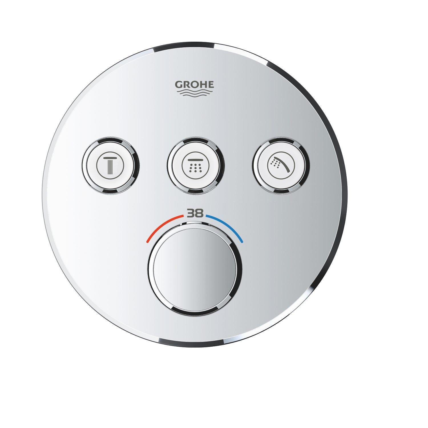 3-ходовой термостатический смеситель Grohe Grohtherm SmartControl ARCH-00143248 - Вид №1