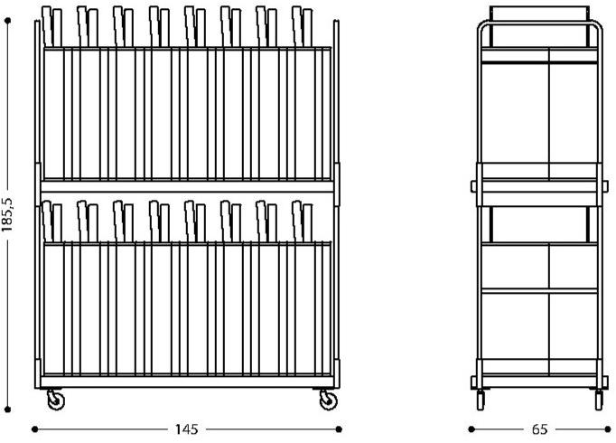 LAMM Стул для конференций складной с откидной крышкой sun-id-1507836 - Вид №13