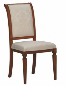 SELVA Стул из бука и ткани с открытой спинкой Villa borghese 1370