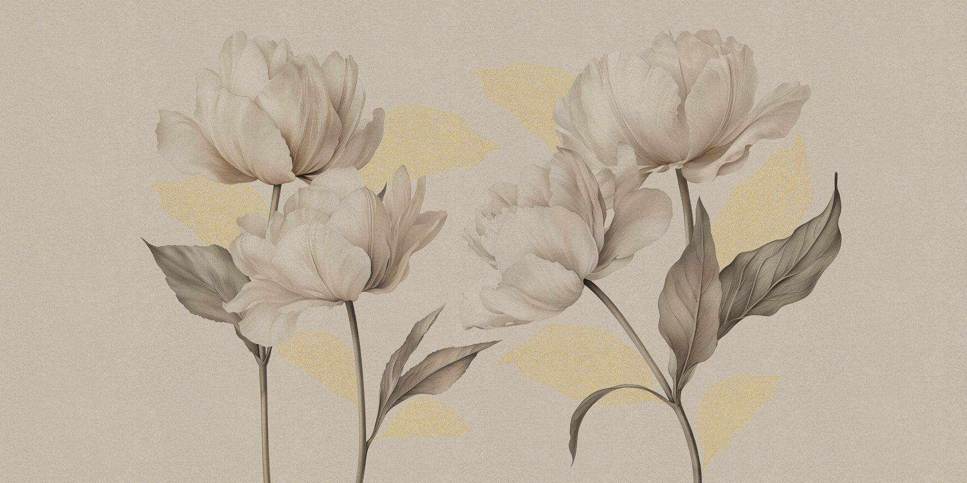 Обои с цветочными мотивами Rimura 2025-Mida's Gold ARCH-00036360 - Вид №4