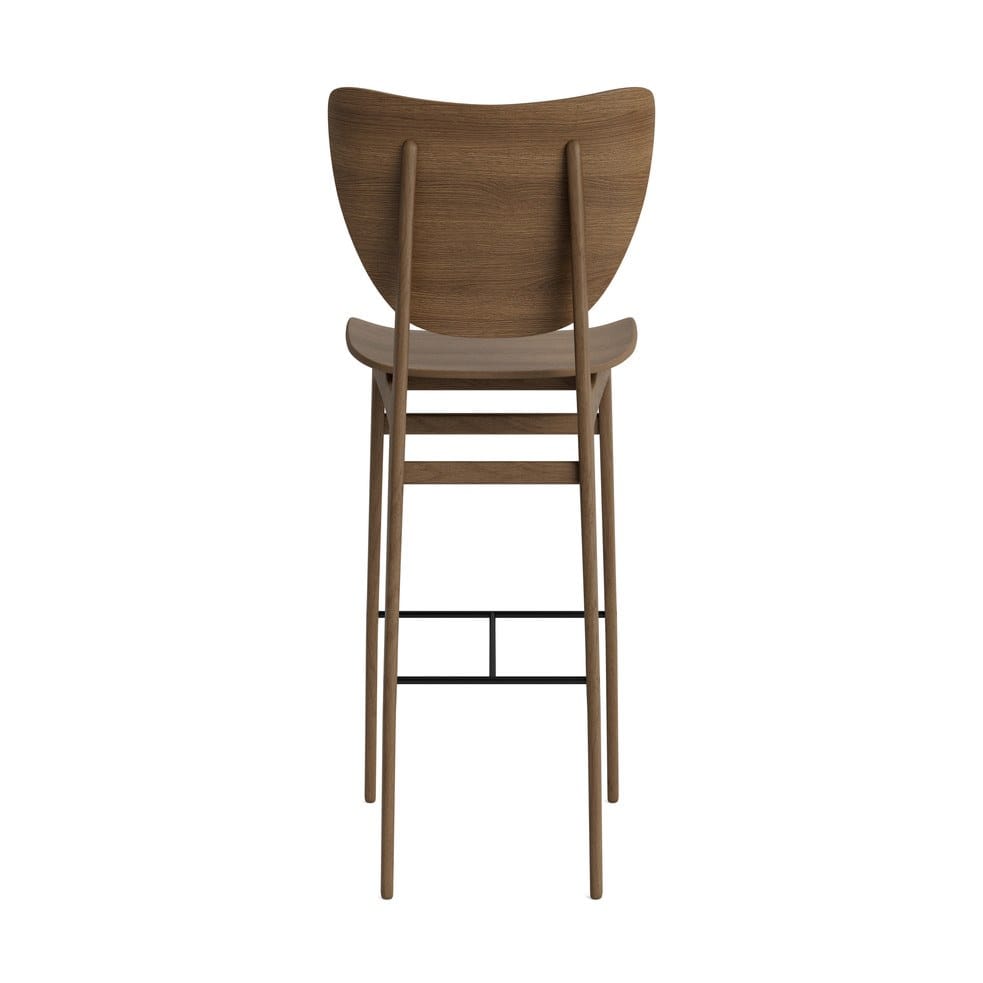 Высокий дубовый стул с подставкой для ног NORR11 ELEPHANT BAR ARCH-00069420 - Вид №5