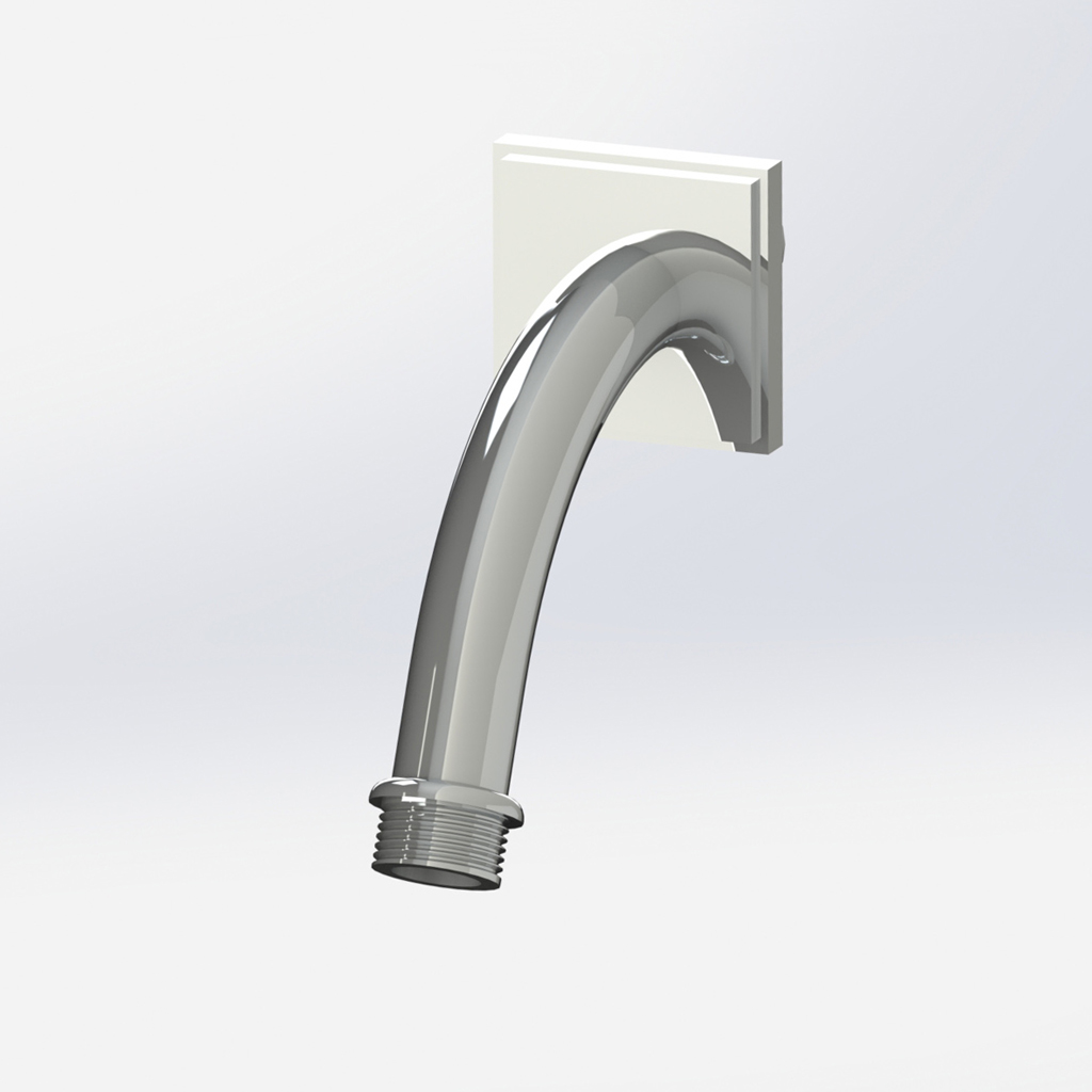 C01-2W120 C01-2W120 Держатель для душа настенный Трансатлантический Cristal & Bronze TRANSATLANTIQUE  - Вид №1