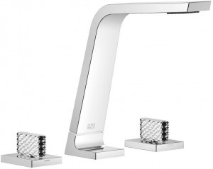 13715705-00_1_20006705-00_1_20006706-00_1 Смеситель для умывальника на три отверстия без сливного гарнитура - хром Dornbracht CL.1