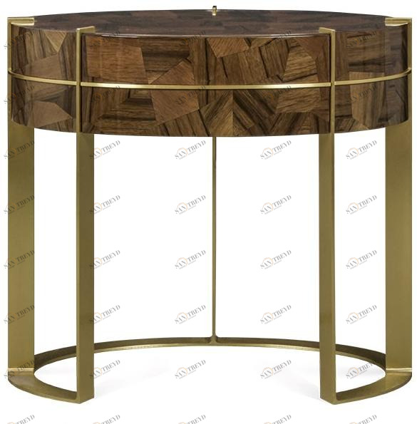 JOSÉ LEITE DE CASTRO Тумбочка из дерева овальная  11406194 