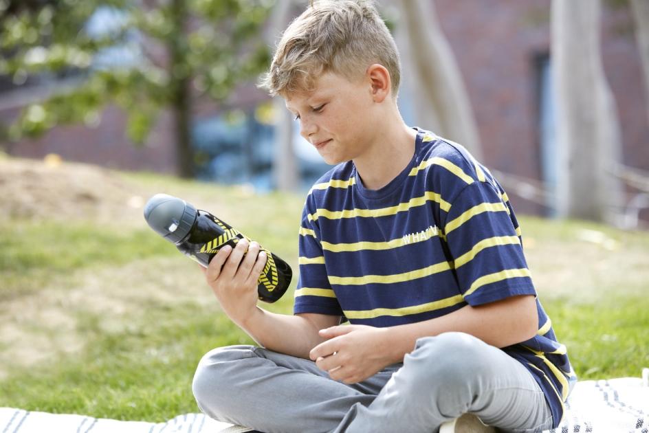 Термофляжка черная 0,5 л Iso2Go "Опасность" EMSA ДИЗАЙНЕРСКИЕ 00-3951771 Черный  - Вид №4