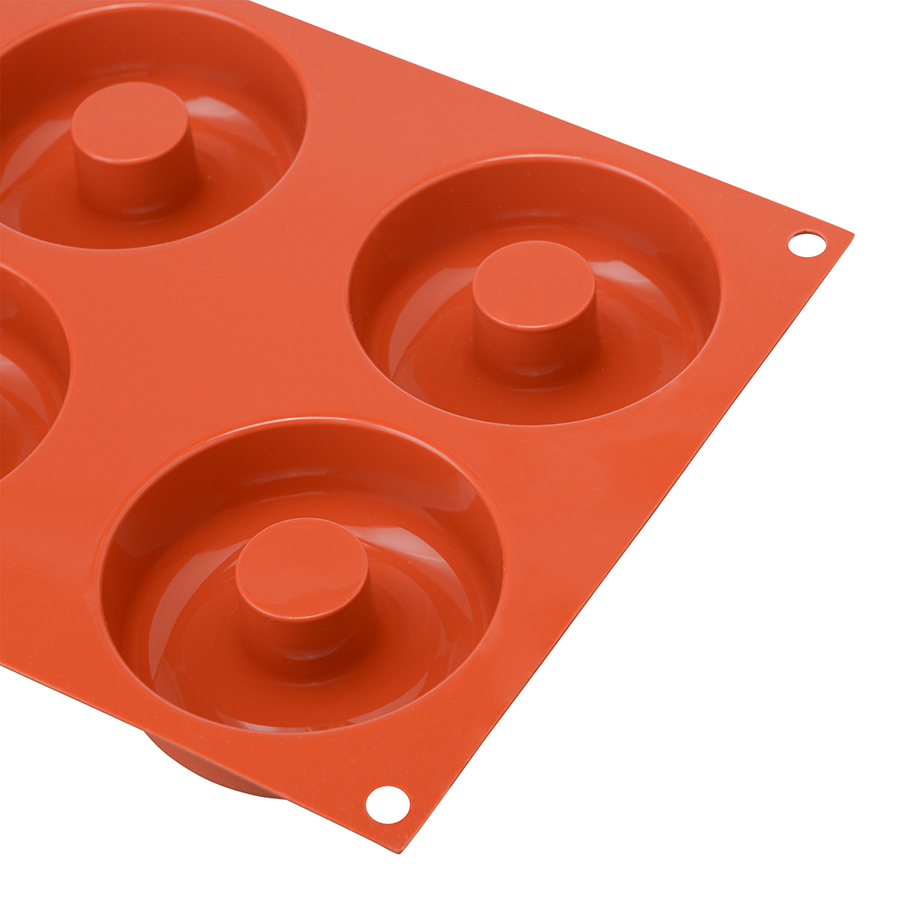 26.170.00.0065 Форма для приготовления пончиков donuts ?7,5/2,5 см силиконовая Silikomart  - Вид №2