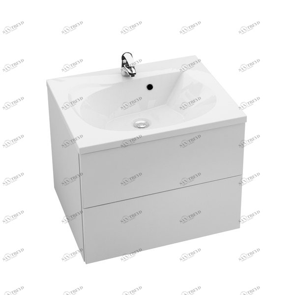 Тумба под умывальник SD 600 ROSA II береза/белая Ravak X000000925