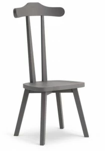 Gervasoni Стул из орехового дерева с высокой спинкой Beds