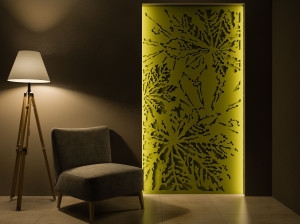 Трехмерная декоративная гипсовая панель