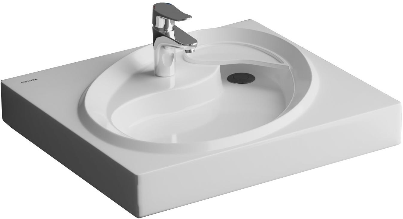 1605501 Подвесная раковина настенная прямоугольная Grossman Alvaro - Вид №1