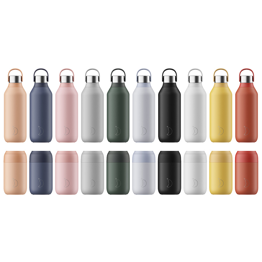 B2B_B500S2BPNK Термос series 2, 500 мл, розовый Chilly's Bottles  - Вид №1