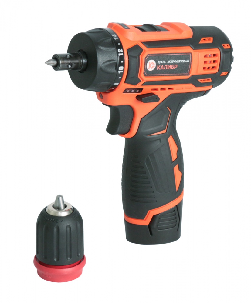 74269 Калибр Аккумуляторная дрель (Li-Ion) ДА-12-2  - Вид №1