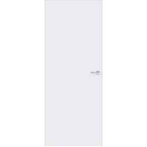 Дверь межкомнатная глухая Invisible 60x200 см правая под покраску (с замком)