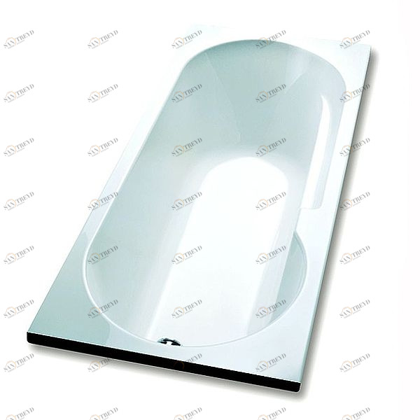 Ванна с зоной для душа TOPEKA 180х80 с аэромассажем Laola II HOESCH 5547