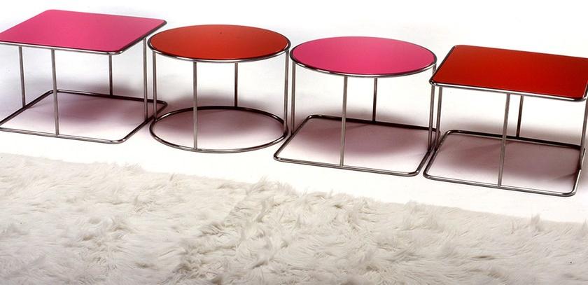 Giovannetti Низкий квадратный журнальный столик Jolly sun-id-1428378 - Вид №1