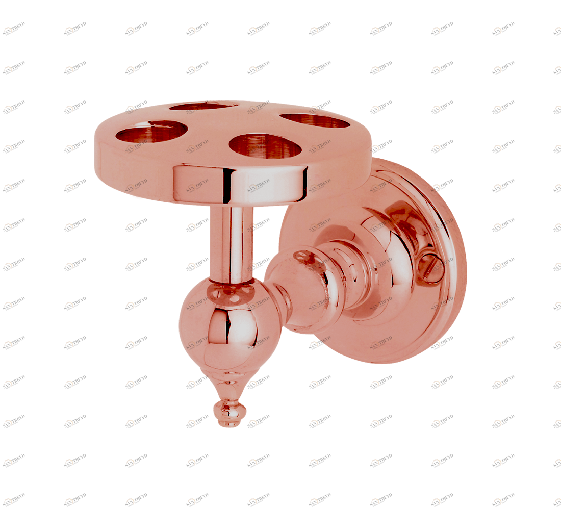 Gentry Home Держатель стакана с кристаллами Oxford Медь GH102633