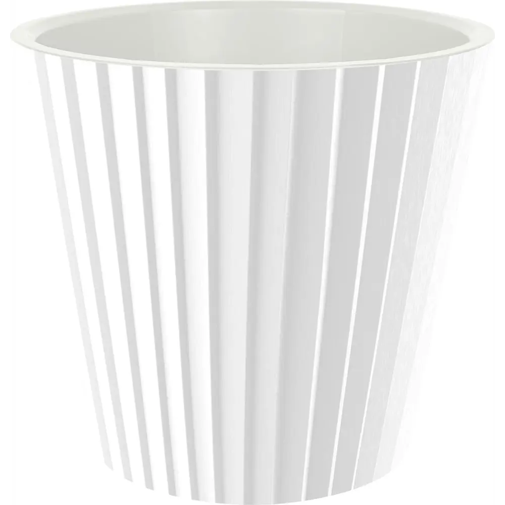 Горшок цветочный ø16 h14.6 см v2 л полипропилен белой INGREEN Sand STLM-2091361