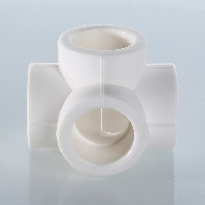 VTp.778.0.025 Фитинг полипропиленовый – крестовина двухплоскостная Valtec 25 мм  - Вид №16