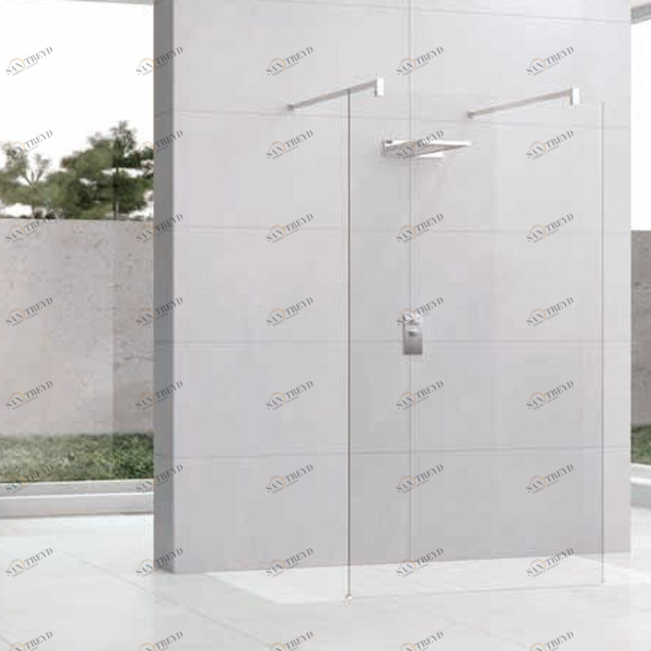 Novellini. Душевой уголок 135x90 см H3 с хромированным профилем KUADRA KUADHFC1361K