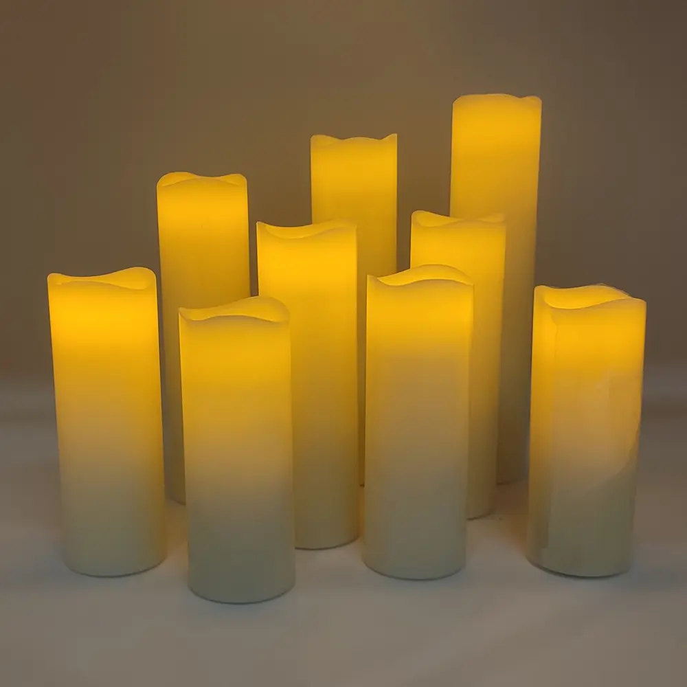 89378386 Набор свечей для дома 9 светодиодов 10 см белый 9 шт. STLM-1347063 Santreyd  - Вид №6