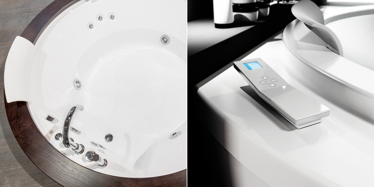 Ванна встроенная с гидромассажем "TOP AQS" Nova 9Q43-541 Jacuzzi 9Q43541 - Вид №2