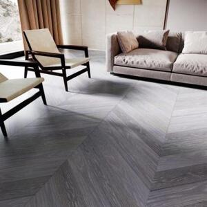 Паркет Ёлка Da Vinci Какао Термодуб Натур (Гладкая) 740х130 мм.