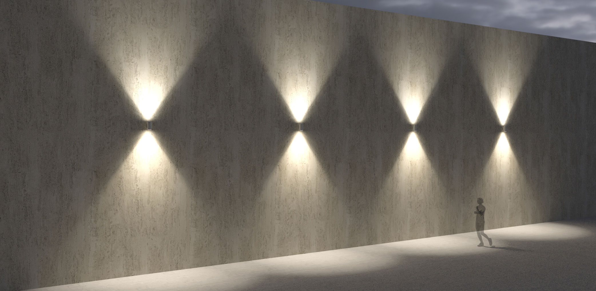 5380268 Подсветка стены Platek MONACO MEDIUM Applique  MONACO MEDIUM - 2 COB 4000K 60°  - Вид №7