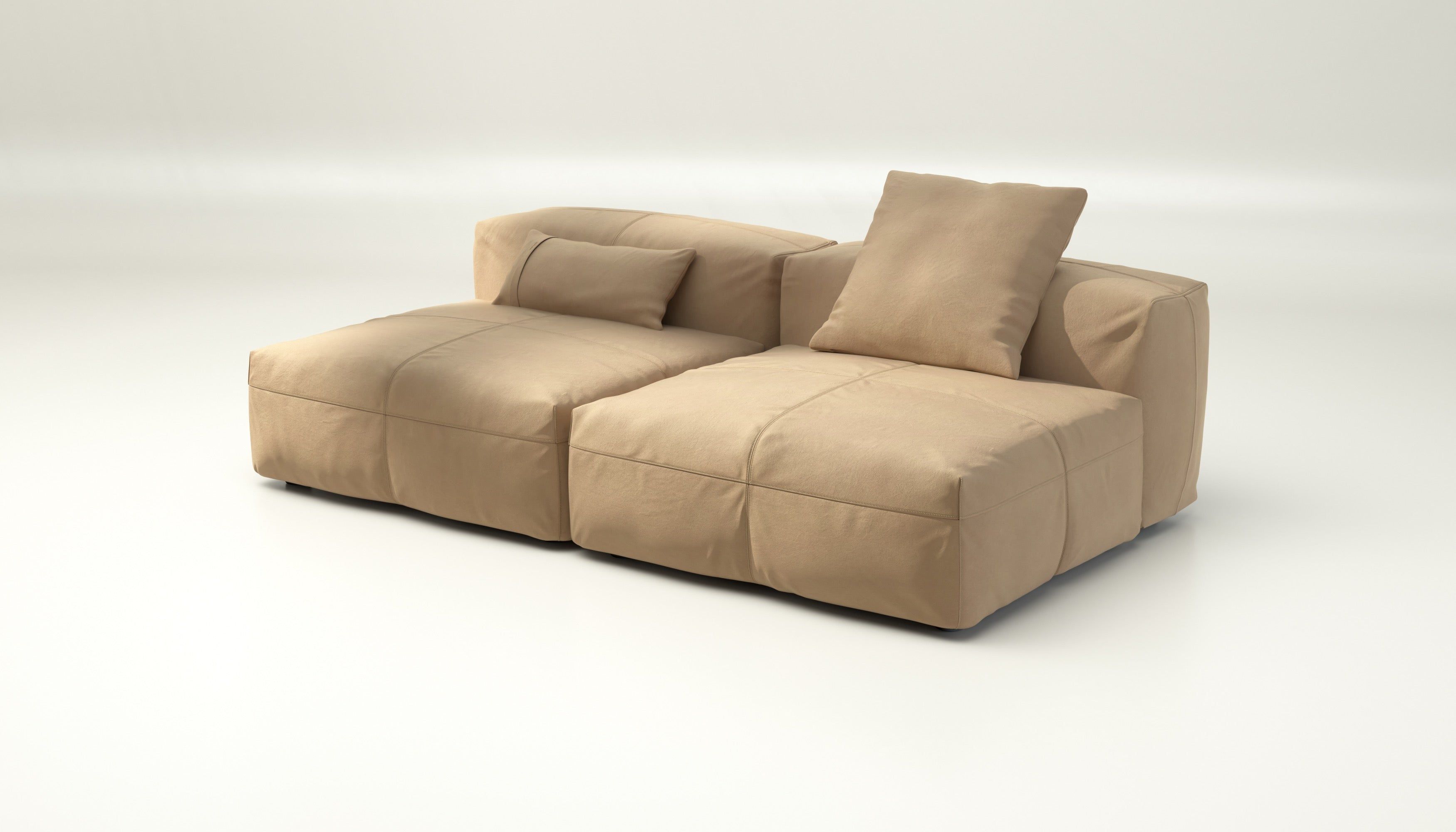 Кожаный модульный диван vetsak Leather ARCH-00045877 - Вид №1