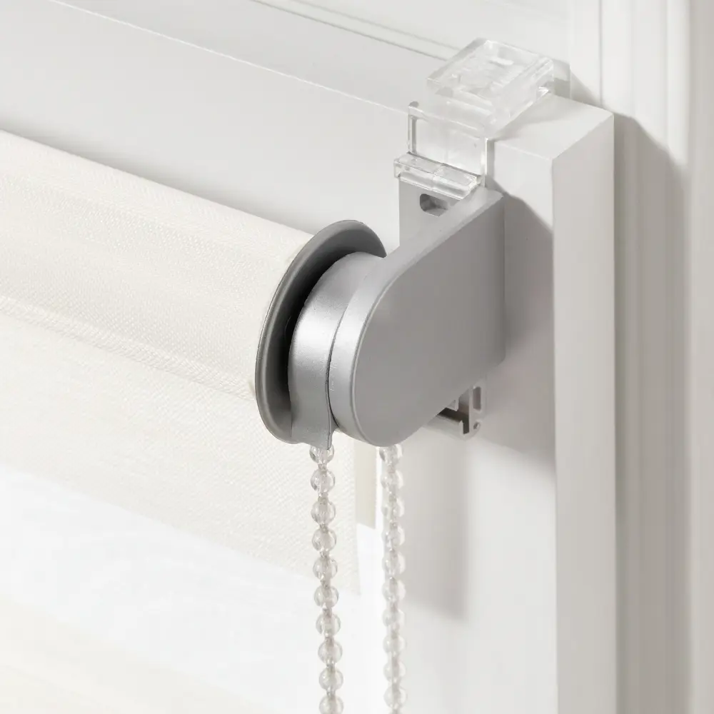 Штора рулонная день-ночь Inspire Moscou 80x160 см белая White 0 STLM-2102084 - Вид №4