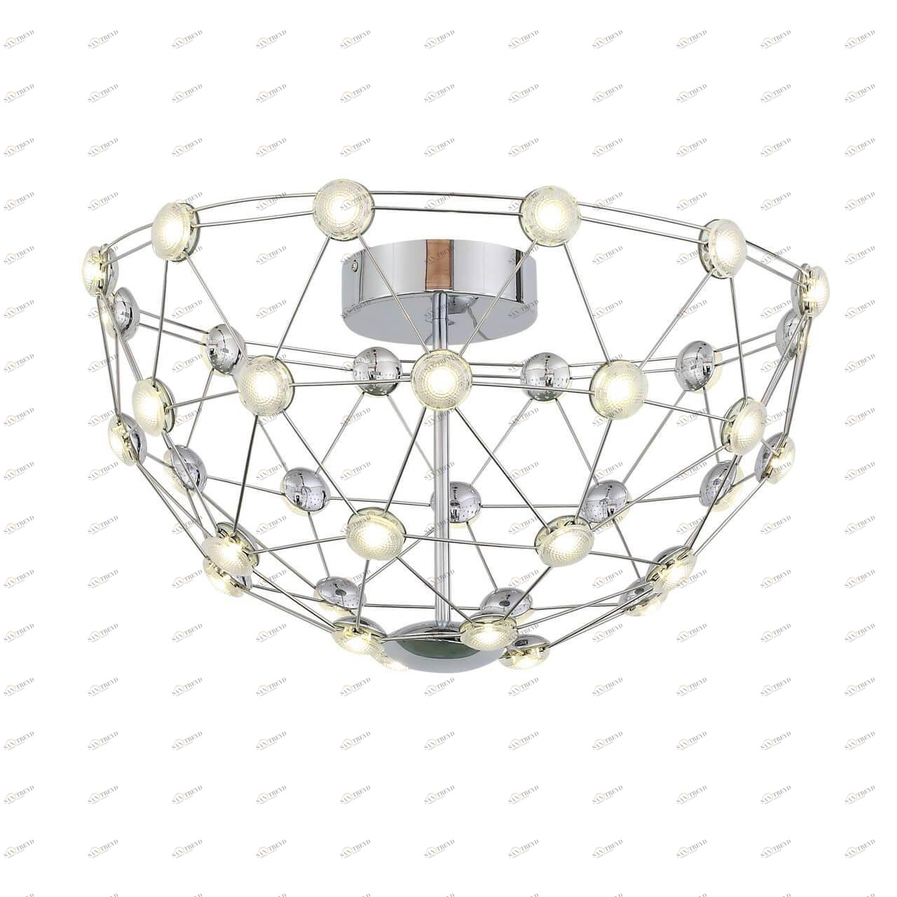Потолочный светодиодный светильник ST Luce Ufo SL796.102.36 ST LUCE UFO 202912 Прозрачный;хром
