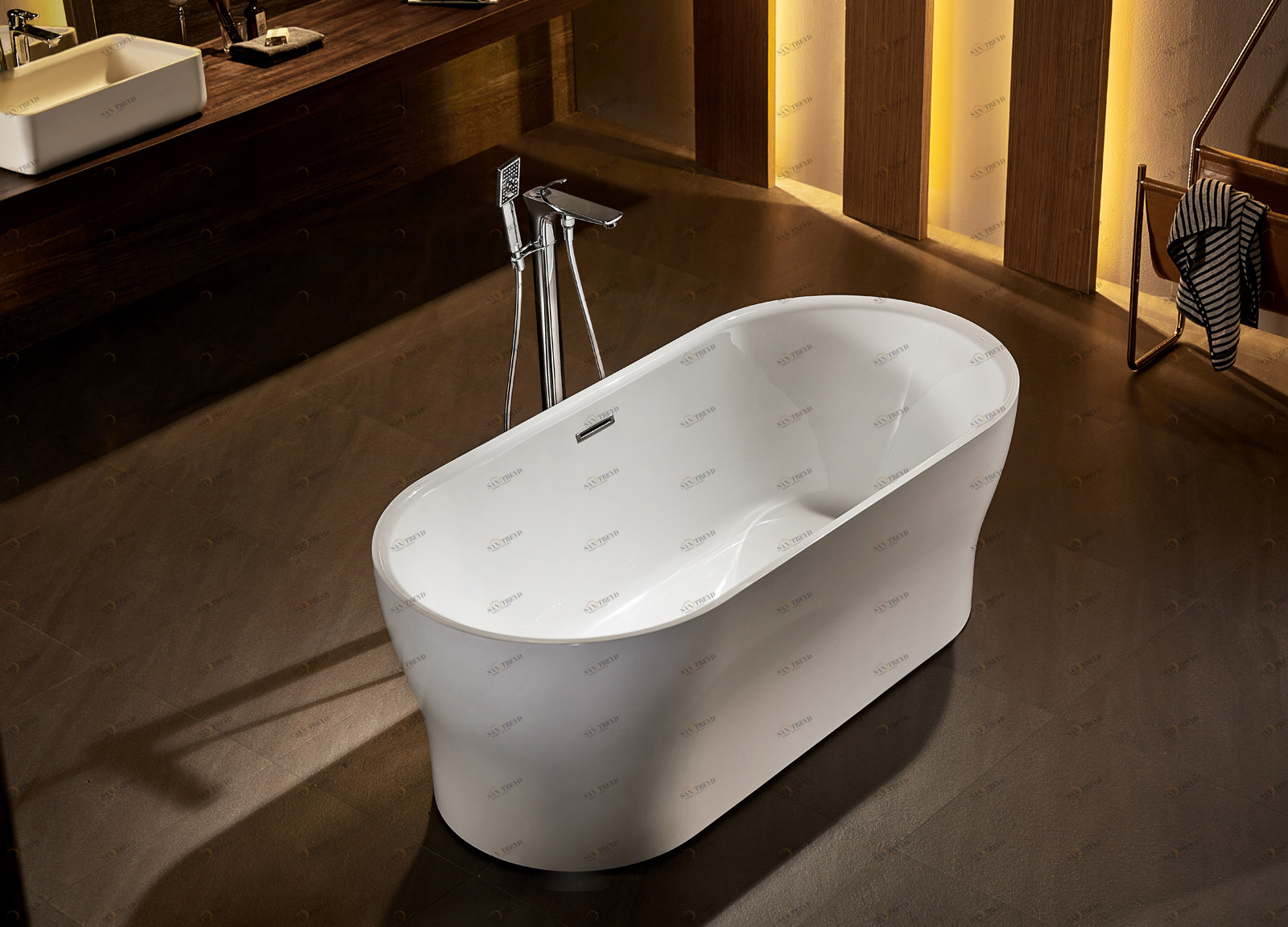 Акриловая ванна BelBagno BB405-1700-800 