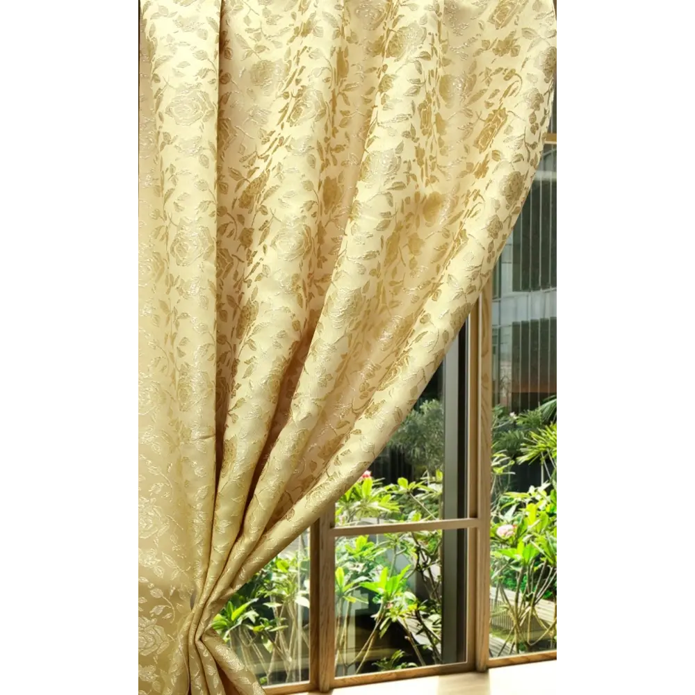 Штора на ленте «Дебют» 140х260 см цвет бежевый AMORE MIO STLM-2097293