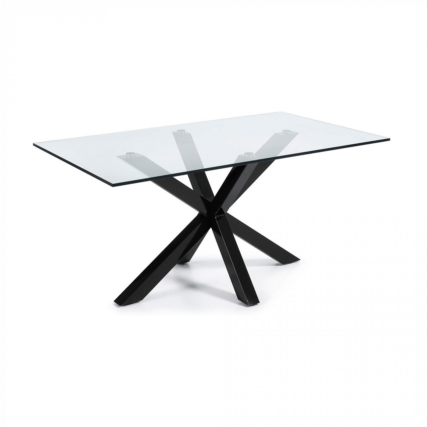 051140 Стол Arya 180x100 стекло La Forma Argo - Вид №3