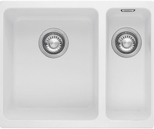 125.0176.649 Better, серия kubus, монтаж под столешницу, fragranite, мойка kbg 160 белый Franke Franke Kubus