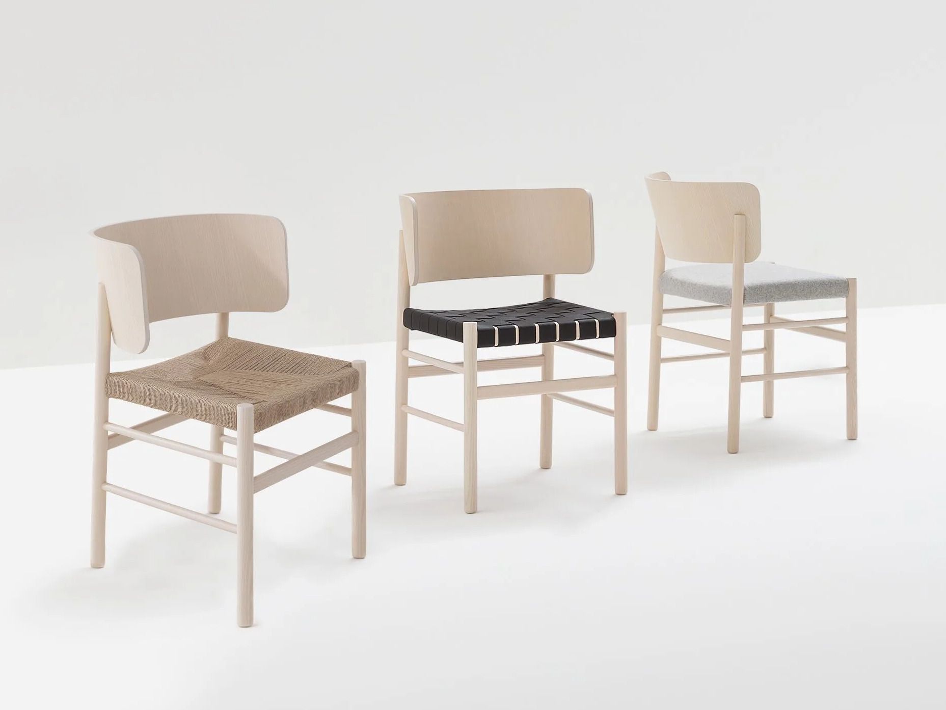 Стул из ясеня с мягким сиденьем Billiani Fratina ARCH-00150821 - Вид №4