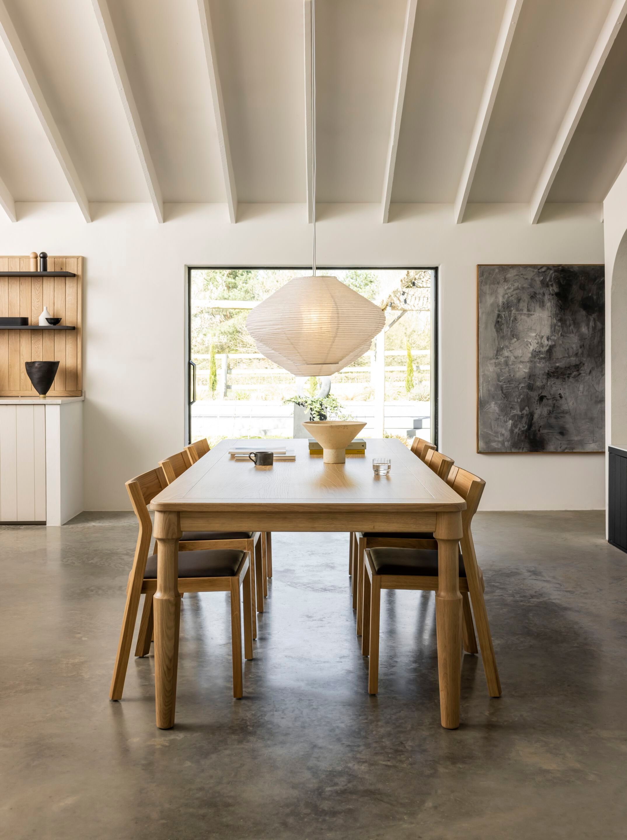 Японский бумажный подвесной светильник Case Рубин ARCH-00110325 - Вид №3