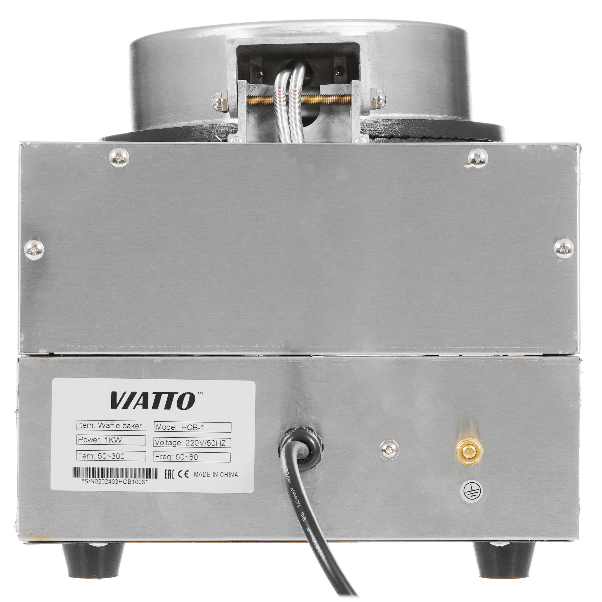 9926576 Вафельница Viatto HCB-1 серебристый STDN-0067609 - Вид №6