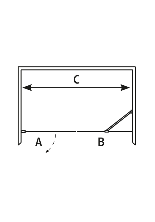 1450639 Nice Shower Igloo Pro Double Rack + Fast 80X130 ... Hafa Прозрачный  - Вид №2