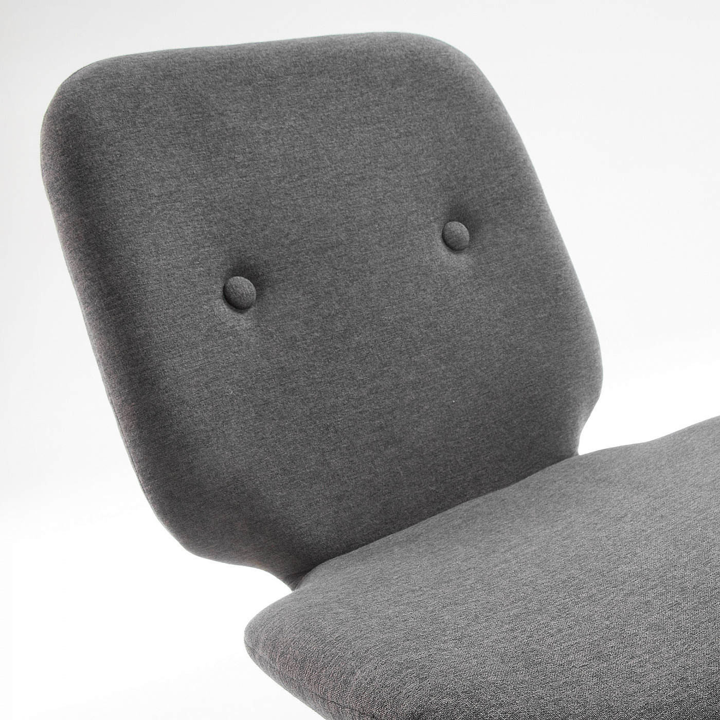 052524 Cтул Stem темно-серый La Forma Meet - Вид №1