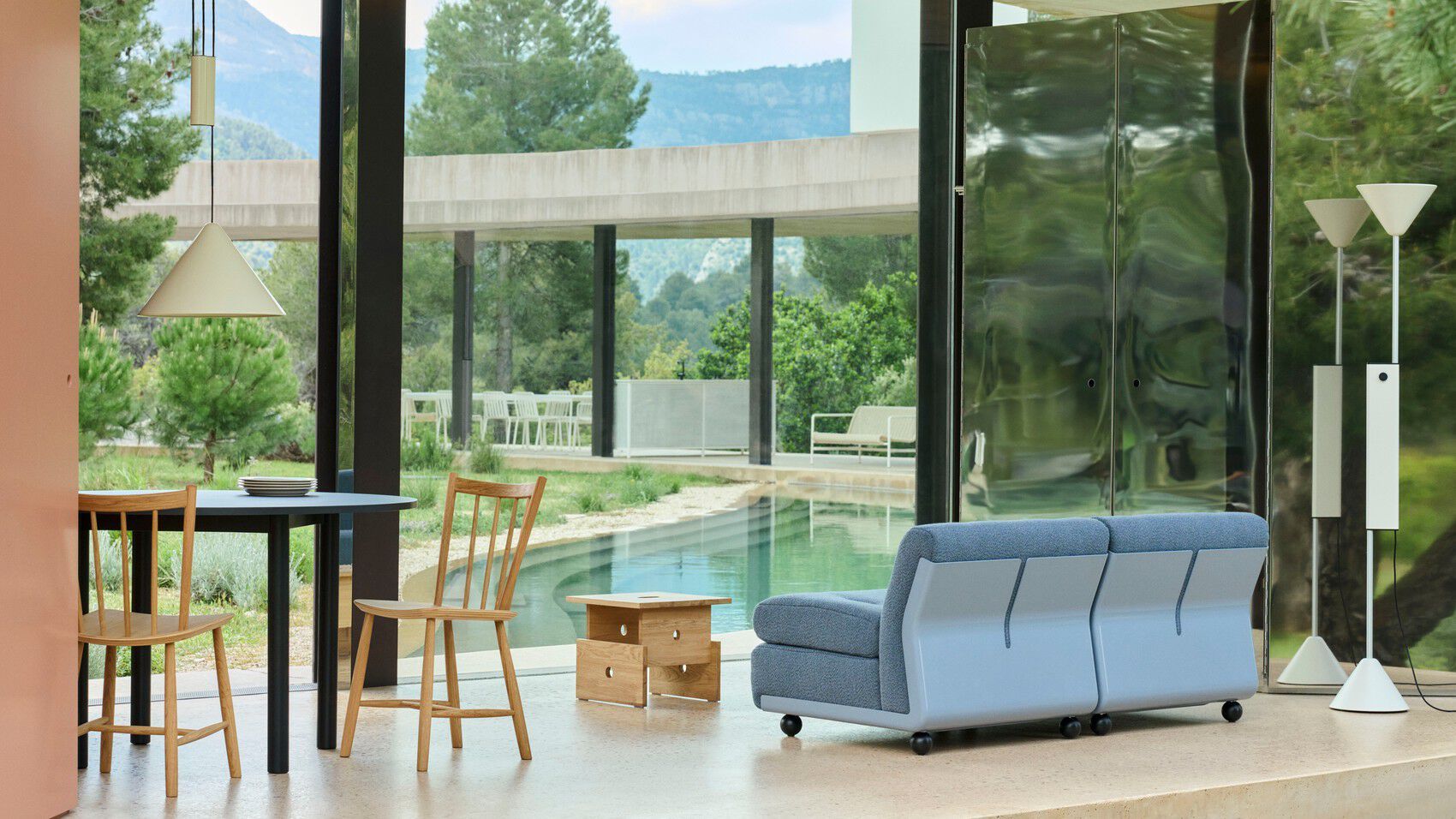 Алюминиевый светодиодный подвесной светильник Hay Компас ARCH-00019994 - Вид №9