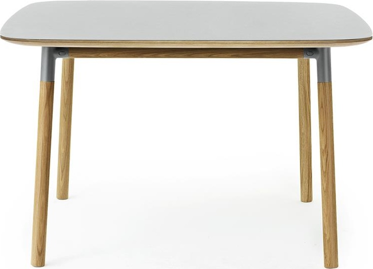 602829 Стол 120 x 120 см Серый / Дуб Норманн Копенгаген Normann Copenhagen Form