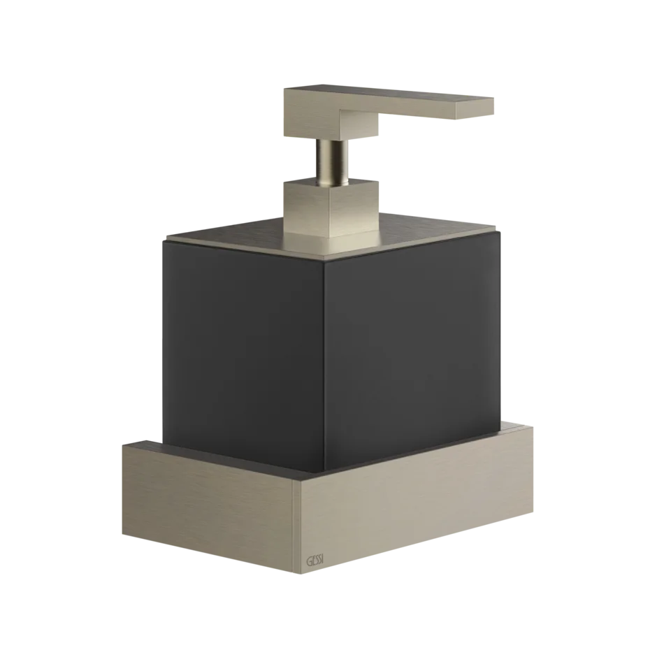 Держатель дозатора мыла 20814 149 Gessi Inverso МАТОВЫЙ НИКЕЛЬ FINOX 20814149